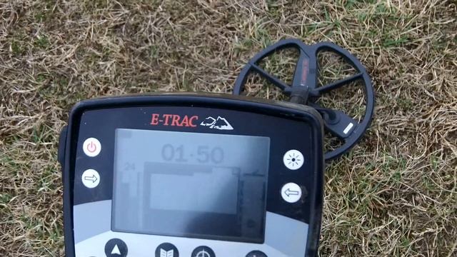 Metal Detecting Minelab E-Trac finds Silver! смотреть онлайн