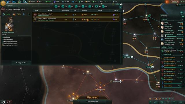 Stellaris APOCALYPSE Let's Play (New Expansion) #8 "Fervent Factions" смотреть онлайн
