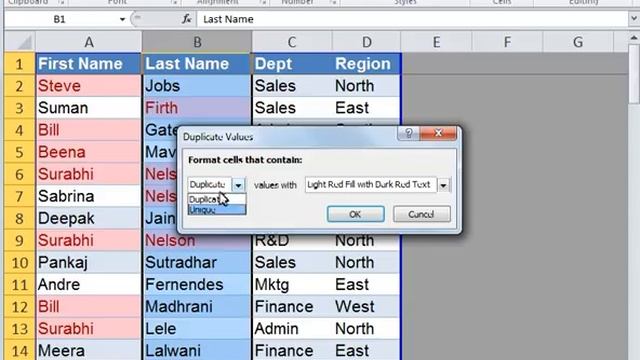 Identify and removing duplicate records in Excel 2010 смотреть онлайн