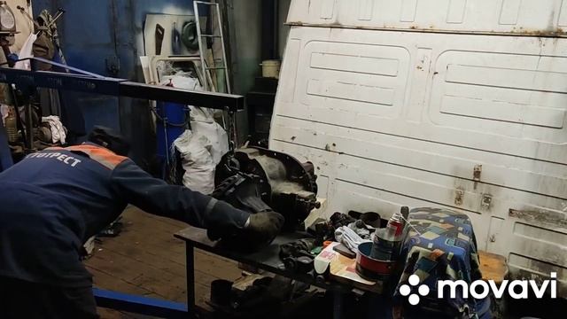 ремонт МАЗ 5440.сборка редуктора смотреть онлайн