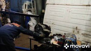 ремонт МАЗ 5440.сборка редуктора