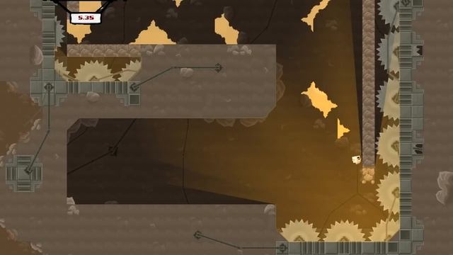 Super Meat Boy - World 1 (The Forest) with Tofu Boy - I'm Sorry смотреть онлайн