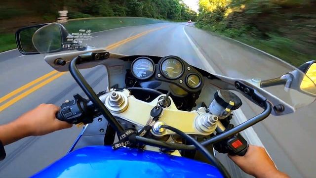 TESTANDO SUZUKI GSXR 750 1995  *test Ride*
