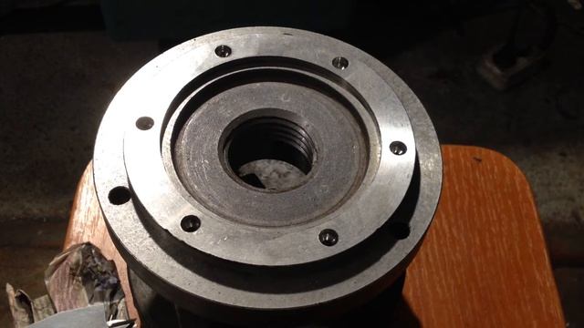 Восстановление посадочного пояска переходного фланца. смотреть онлайн