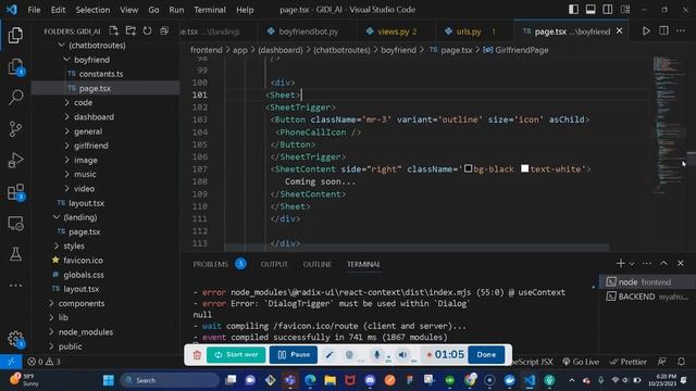 How To Fix Shadcn-UI Sheet Dialog Trigger Must Be Used Within A Dialog смотреть онлайн