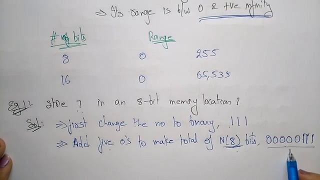 unsigned integer representation | COA | Lec-2 | Bhanu Priya смотреть онлайн