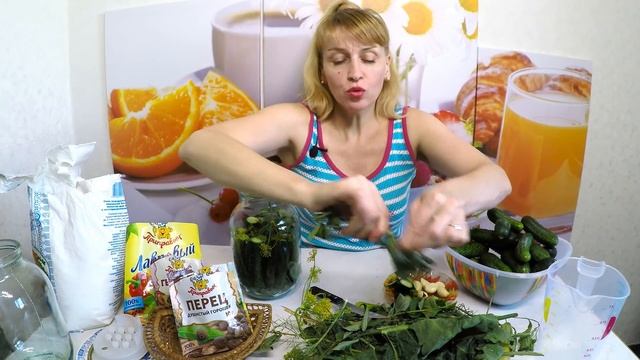 Соленые огурцы на зиму в банках - простой рецепт заготовки и консервации! смотреть онлайн