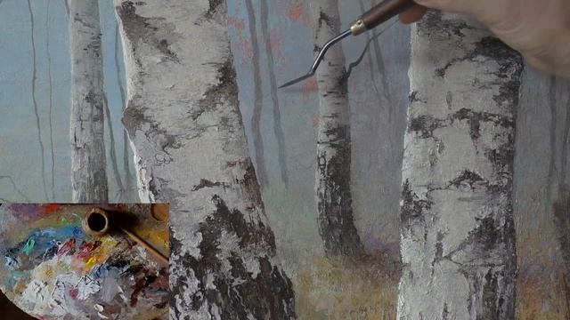 Приемы работы с дальним и средним планом - Живопись маслом уроки - Юрий Клапоух (2020) смотреть онлайн