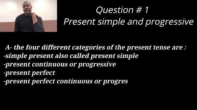 English test -Present tense / Kesyon ak repons sou tan prezan an Anglè Course #11 смотреть онлайн