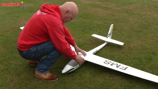 Small $65 radio controls my big powered Glider | Radiomaster Pocket and FMS ASW-17 2.5 metre смотреть онлайн