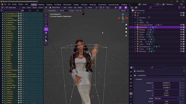 Sims 4 | GRWM - JAZMINE | CAS IN-BLENDER смотреть онлайн