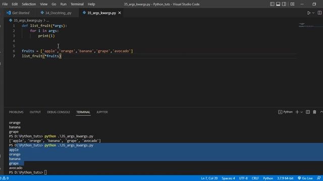 #35 *Args And **Kwargs In Python | Python Mastery In Bangla | Python Tutorial Bangla смотреть онлайн