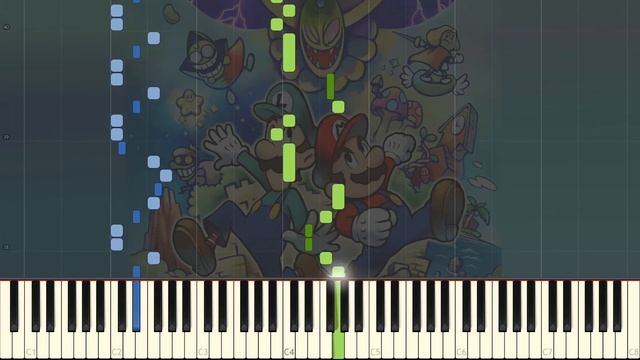 Rookie and Popple - Superstar Saga - Piano Arrangement смотреть онлайн