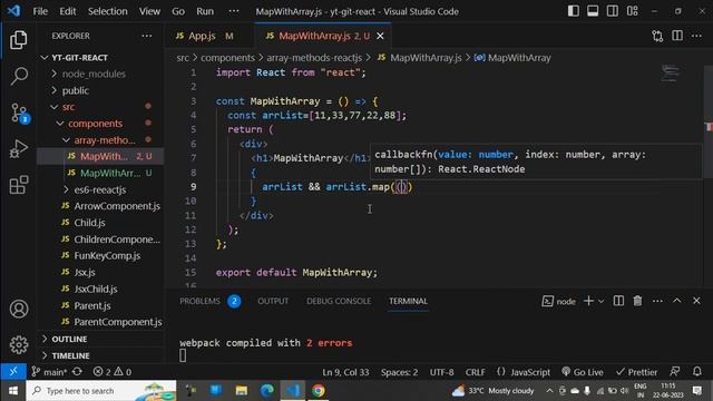 Part-27: map() method with arrays uses in react js. #like #share #subscribe #viral #reactjs смотреть онлайн