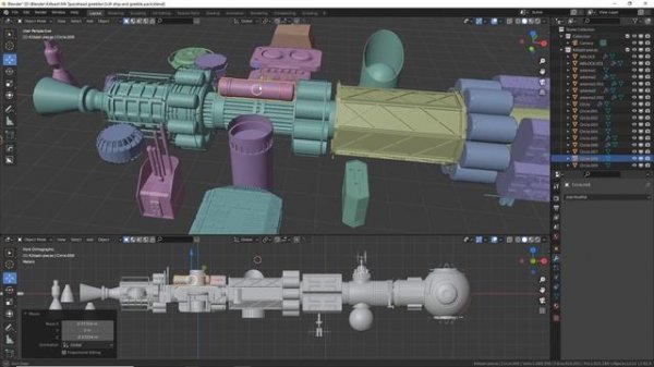 How to kitbash like a pro in Blender!