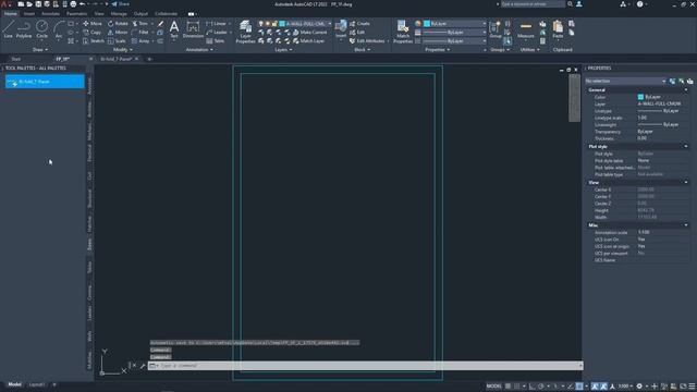 Bi-fold Door (7-Panel): AutoCAD Dynamic Block (Plan View) смотреть онлайн