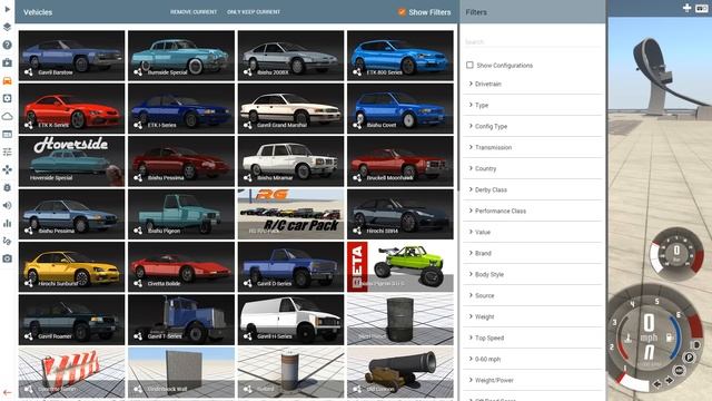 BeamNG.drive - Giant Chain (Torsions Vehicle-to-Vehicle Couplers) смотреть онлайн