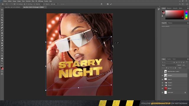 Comment faire un flyer de Night Club sur Photoshop 2023 comme un PRO смотреть онлайн