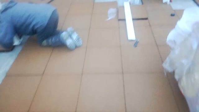 Укладка резиновой плитки, очень красиво смотреть онлайн