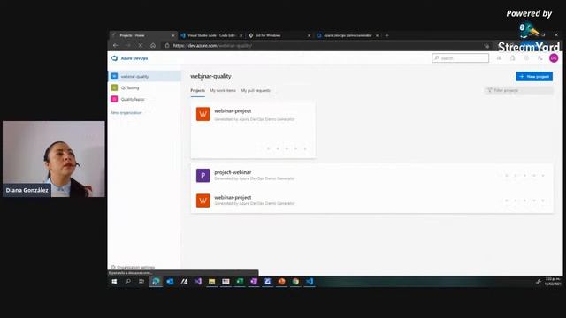 Control de versiones con Git en Azure Repos смотреть онлайн