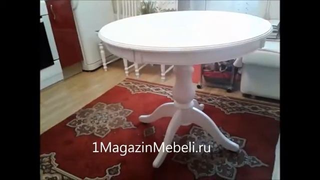 Стол Альт 9 11 белый тон 1 1magazinmebeli ru смотреть онлайн