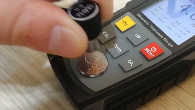 Работа ультразвукового толщиномера wintact WT130A смотреть онлайн