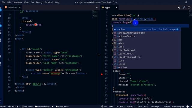 Vue Js Tutorial for beginners in BANGLA(#34) custom directive смотреть онлайн