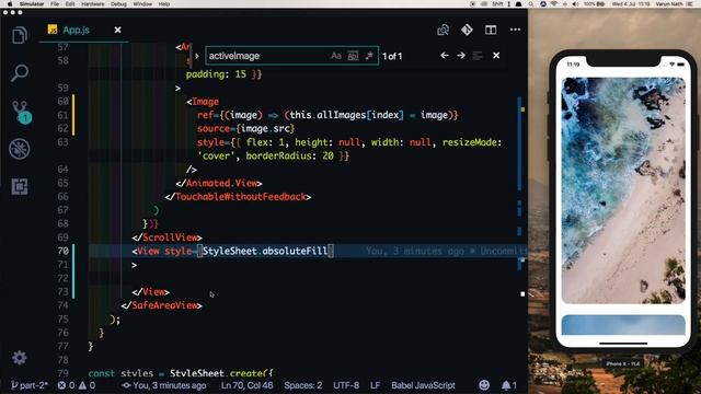 #2 Apple App of the day Animation | React Native Shared Element Transitions | React Native Layouts смотреть онлайн