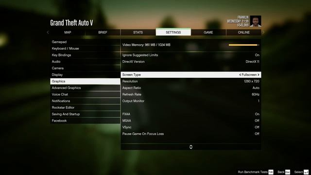 GTA V on A8 7600 APU. Medium and Medim-High Settings 720p. смотреть онлайн