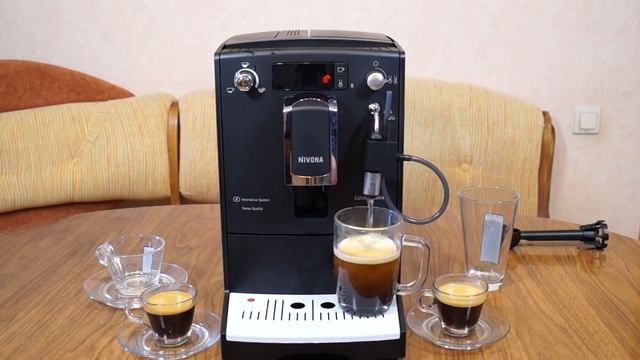Приготовление в Nivona 520 классических напитков.