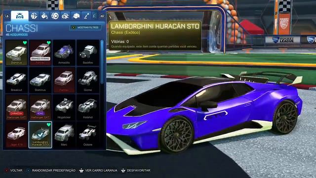 COMPRANDO A NOVA LAMBORGHINI! (ROCKET LEAGUE) смотреть онлайн