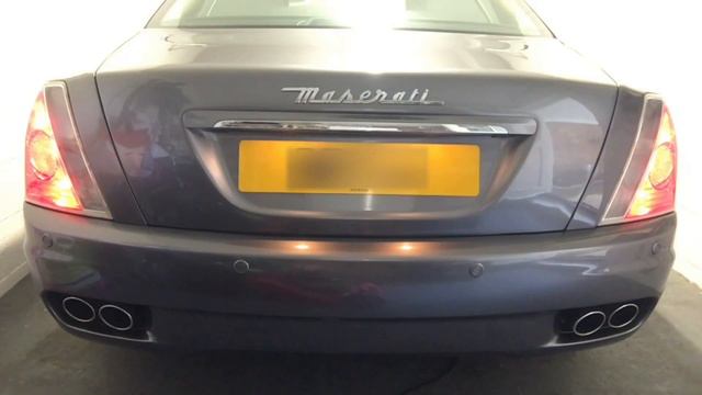 Maserati Quattroporte Cold Start Revs and Running смотреть онлайн