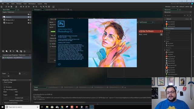 GMS2 Top-Down Shooter Tutorial #16 - Title Screen смотреть онлайн