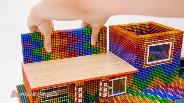 Build Hamster's Summer Future Smart Home Has Outdoor Swimming Pool From Magnetic Balls смотреть онлайн