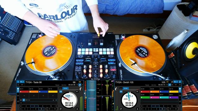 Tyga Routine - Pioneer DJM-S9 + Technics 1210's + Serato DJ смотреть онлайн