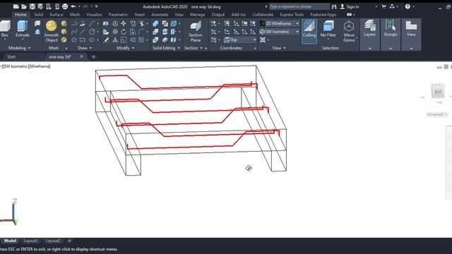 Autodesk AutoCAD 2020 one way 3d dwg 2020 12 16 01 57 52 смотреть онлайн