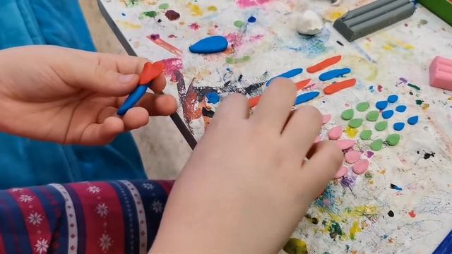 Как сделать попугая из пластилина смотреть онлайн