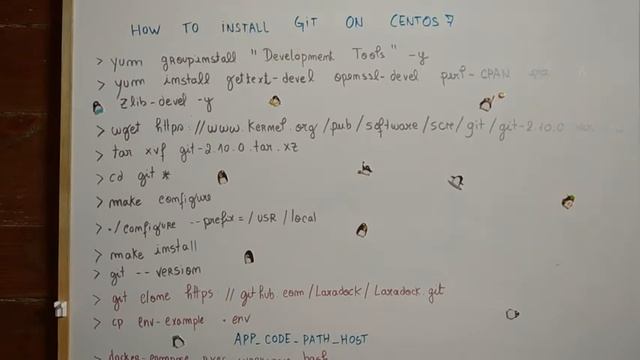 Install Git on Centos7 смотреть онлайн