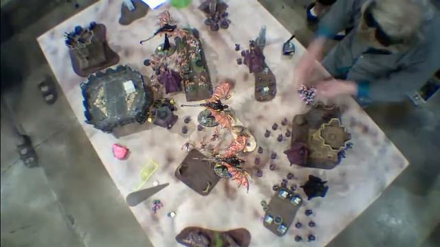 Tyranids vs Space Marines (1850 points), Game 3 -- Gauntlet 2, 2014 -Timelapse смотреть онлайн