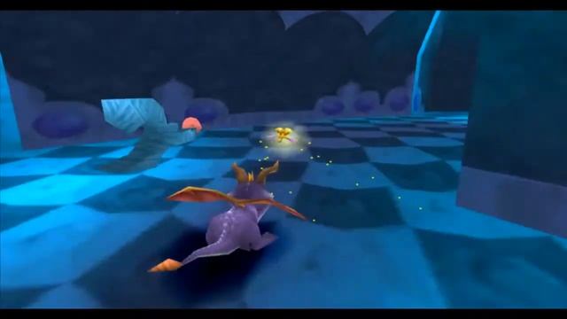 Прохождение Spyro The Dragon PS on PC - 06 - Night Flight(снова летающий уровень) смотреть онлайн