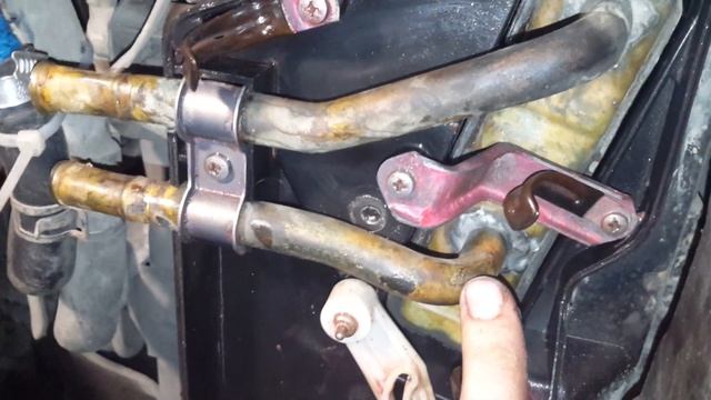 Замена задней печки на Делике! Mitsubishi Delica! смотреть онлайн