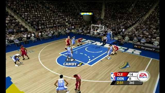 NBA Live 2005 (GameCube) Cavs vs Nuggets смотреть онлайн