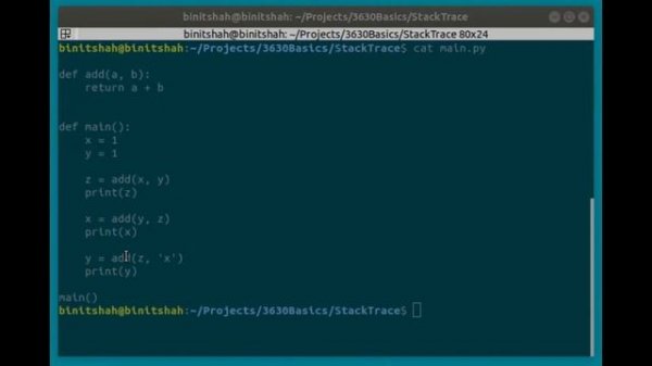 Terminal & Python3 Basics
