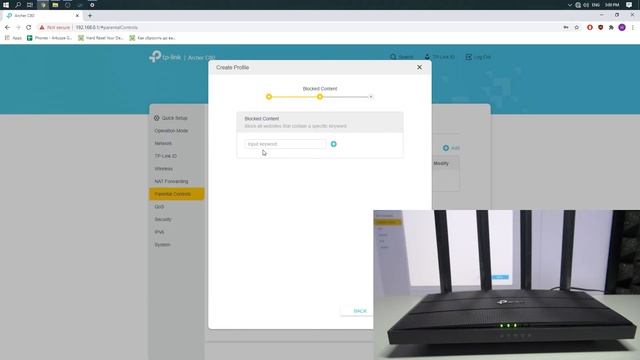 TP LINK Archer C80 parental control смотреть онлайн