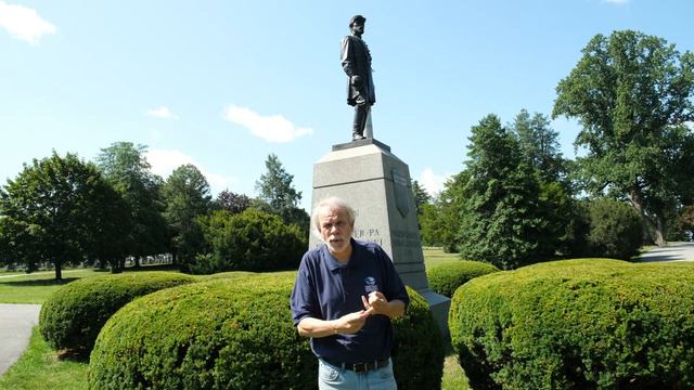 Reynolds Statue in the National Cemetery | Monuments Monday in Gettysburg смотреть онлайн