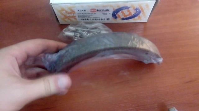 Колодки стояночного тормоза Mercedes Vito/Viano 639 с 2003года 4248 смотреть онлайн