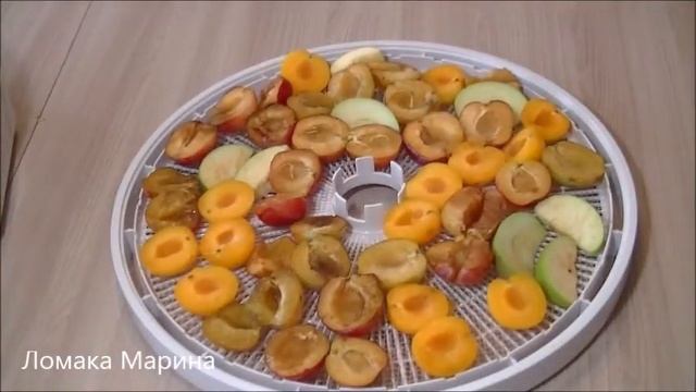 Сухофрукты АССОРТИ яблоки сливы жёлтая алыча. Вкусный рецепт для сушилок. смотреть онлайн