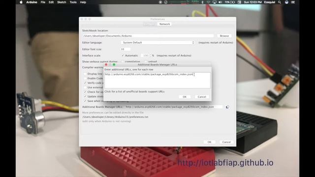 IoT Lab FIAP NodeMCU na Arduino IDE macOS смотреть онлайн