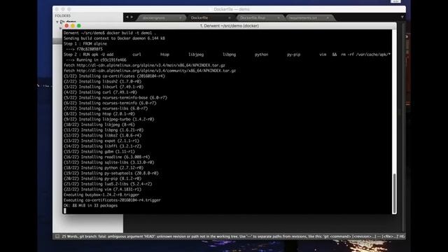 Reducing Docker container size смотреть онлайн