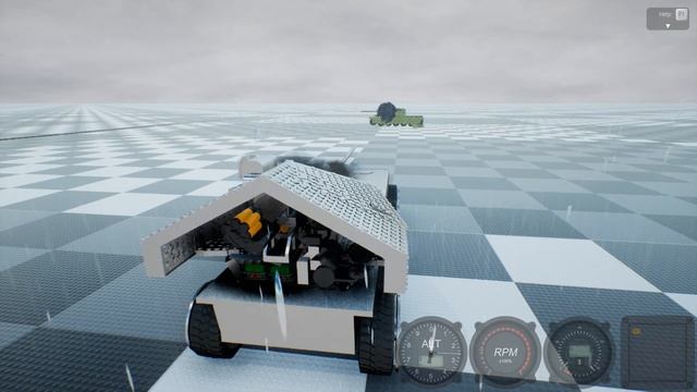 Waffenträger Auf E-100 в Brick Rigs